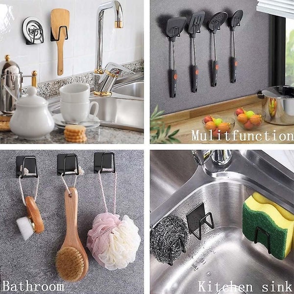 2 Pack Strong Adhesive Small Sponge Holder Premium Rustproof Waterproof Kitche Carousel 5