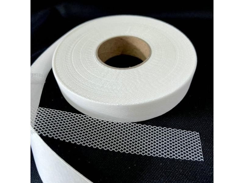 9Meter Hot Melt Adhesive Mesh Tape Double Sided Release Film DIY Garment Lining Carousel 2