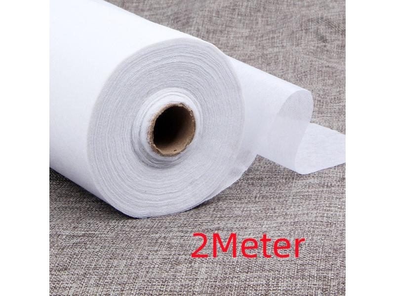 2 Meters Width 100cm White Black Non Woven Fabric Interlinings Linings Carousel 1