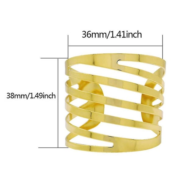 12 Pcs Napkin Rings Elegant Napkin Rings Buckles With Unique Pattern Swivel Hol Carousel 5