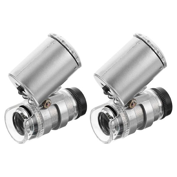 2 Pcs Digital Camcorder Mini Pocket Microscope 60x Microscope Microscopio Digi Carousel 1