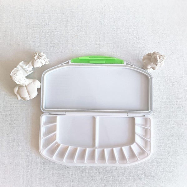 Collapsible Palette Watercolor Paint Palette Box Artist Drawing Tools63617777323139111