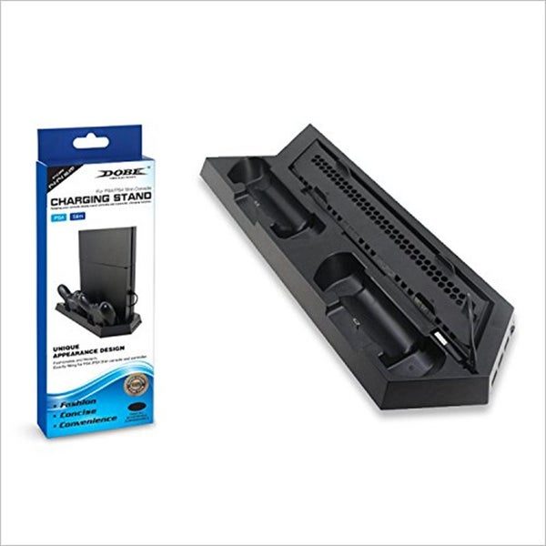 PS4 Vetical Stand with Cooling Fan Carousel 1
