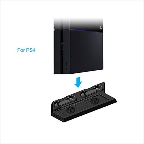 PS4 Vetical Stand with Cooling Fan Carousel 2
