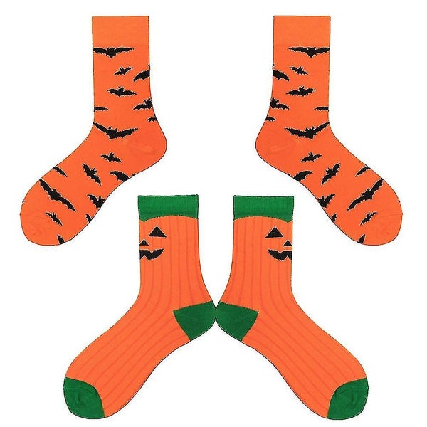 Horror Socks Casual Cotton Socks Spooky Cotton Socks Carousel 2