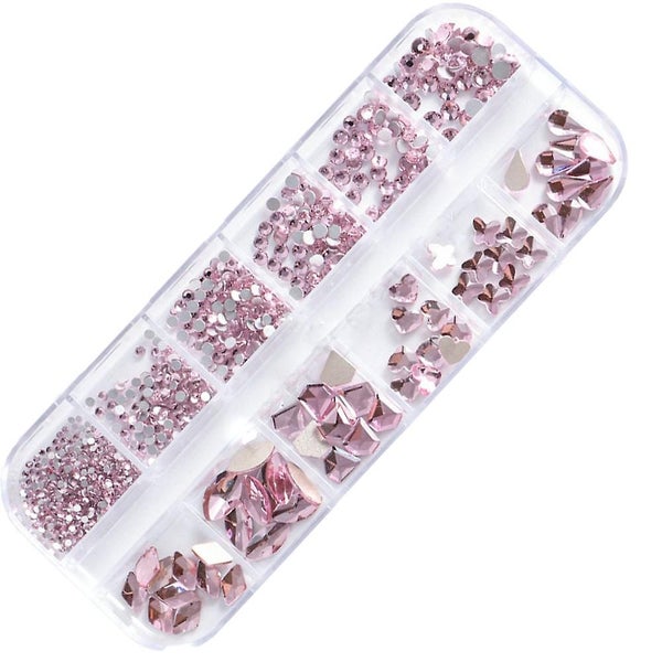 Nail Gems Rhinestones Flatback Crystal Glass Diamond Rhinestones Jelly Rhinest Carousel 1