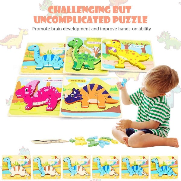 Wooden Toddler Puzzles For Kids 1 2 3 4 Years Old Educational Toys Gift For Bo Carousel 2