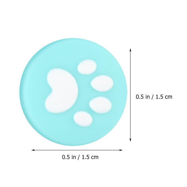 4pcs Silicone Joystick Protective Cat Paw Joystick Grip Button Caps Cover Skin Carousel 2