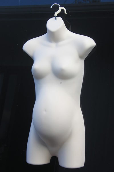 Female Hanging Form PFF Maternity White Carousel 1