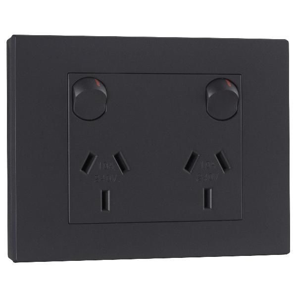 HPM VIVO Dark Grey Double Powerpoint, 10A Carousel 1