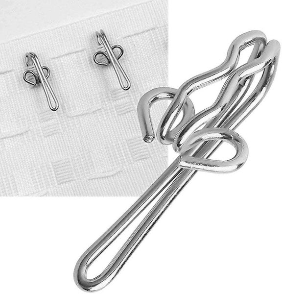 Metal Hooks For Curtains Pack Of 100 Sturdy And Durable Curtain Hooks Carousel 2