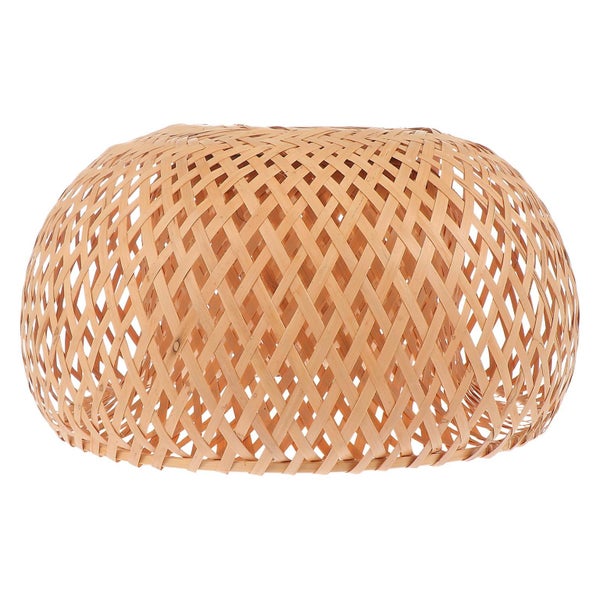 Hand Decor Rustic Lampshade Lampshade Hanging Decorations Wicker Hanging Light Carousel 1