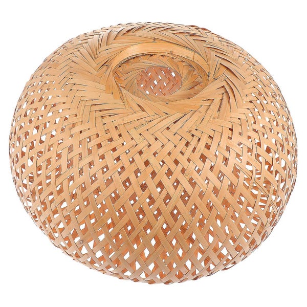 Hand Decor Rustic Lampshade Lampshade Hanging Decorations Wicker Hanging Light Carousel 2