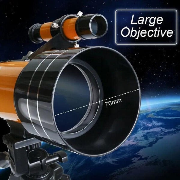 Astronomical Telescope High Tripod Lunar Mirror HD Viewing Refractor Telescopes Carousel 10