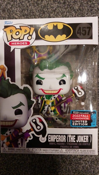 The Emperor (the Joker) 457 Funko Pop, 2022 NY Comic Con Fall Convention Carousel 8
