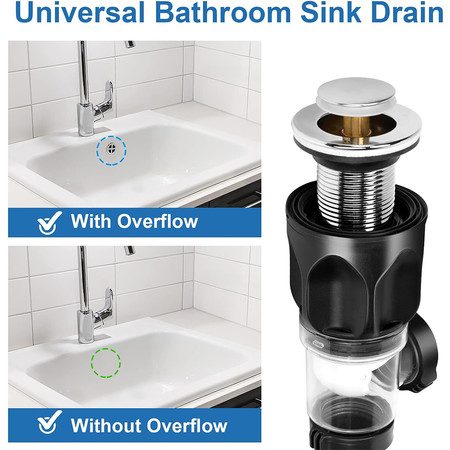 Bathroom Sink Drain Pipe Kit Carousel 5