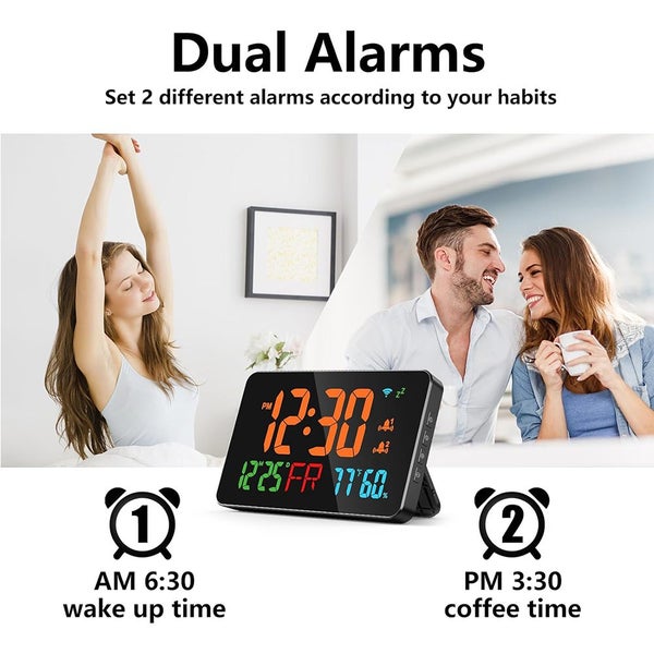 Digital Clock Alarm Clock Carousel 2