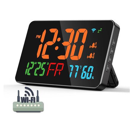 Digital Clock Alarm Clock Carousel 9