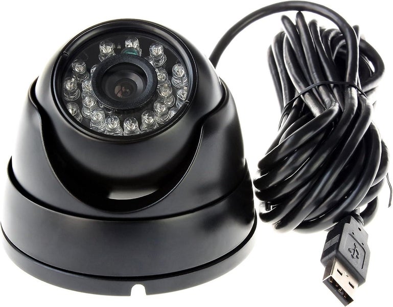 3 Million Pixel Dome Camera With Infrared Led Night Vision Hd Webcam For Enhan Carousel 1