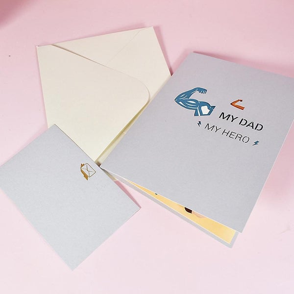 Pop-up Fathers Day Card Perfect Gift For Dad 3d Greeting Card Carousel 5