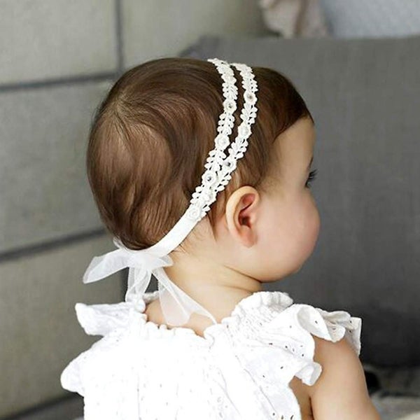 Baby Girl Super Elastic Headband Cotton Lace Toddler Headband Baby Soft Bandan Carousel 1