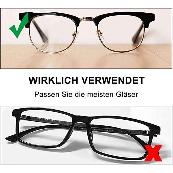 Eye Glasses Nose Pads Silicone Screw-in Nose Pad Eye Glasses Repair Kit Carousel 4