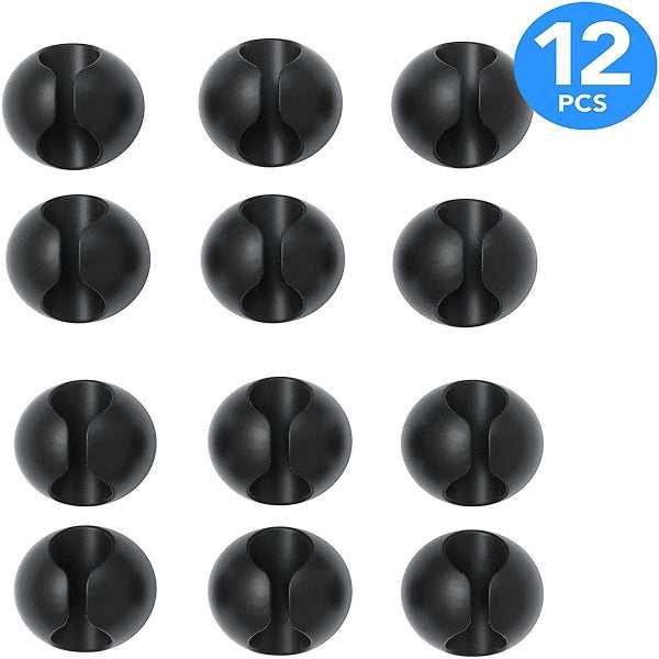 Cable Management Cable Clips Elastic Self-adhesive Cable Fastening Clips Carousel 1