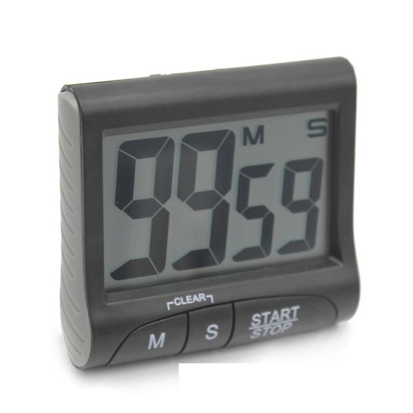 3 Large Display Kitchen Timer Digital Timer Magnetic Back Loud Alarm On A Rope Carousel 1