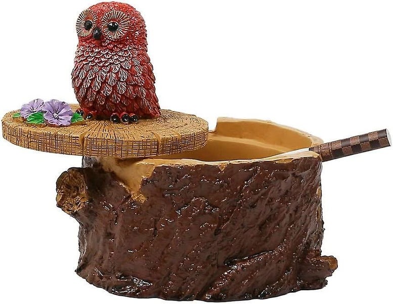 Outdoor Ashtrays For Cigarettes Cute Resin Animal Ashtray With Lid For Home An Carousel 2