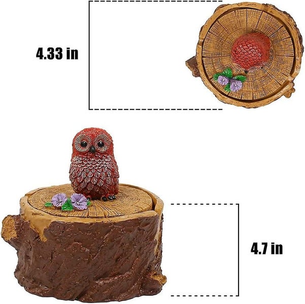 Outdoor Ashtrays For Cigarettes Cute Resin Animal Ashtray With Lid For Home An Carousel 4