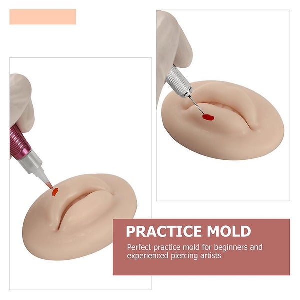 Silicone Practice Lip Professional Realistic Practice Lip Silicone Tattooing L63847108446337112