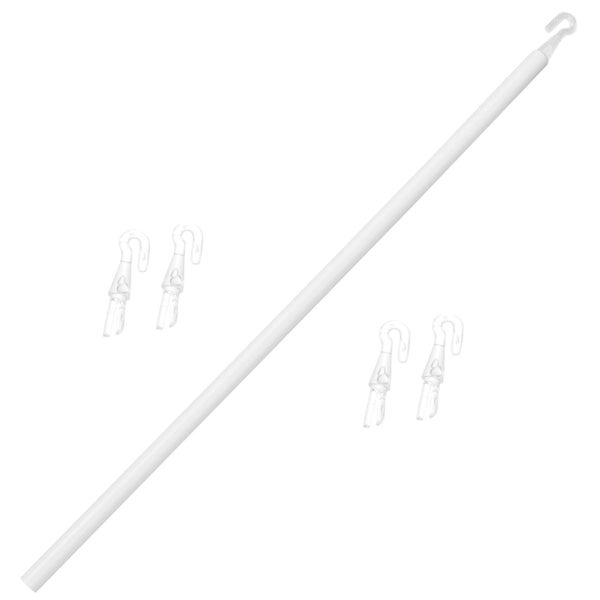 1 Set Of Detachable Blind Wand Vertical Blinds Replacement Blind Rod With Hook Carousel 1