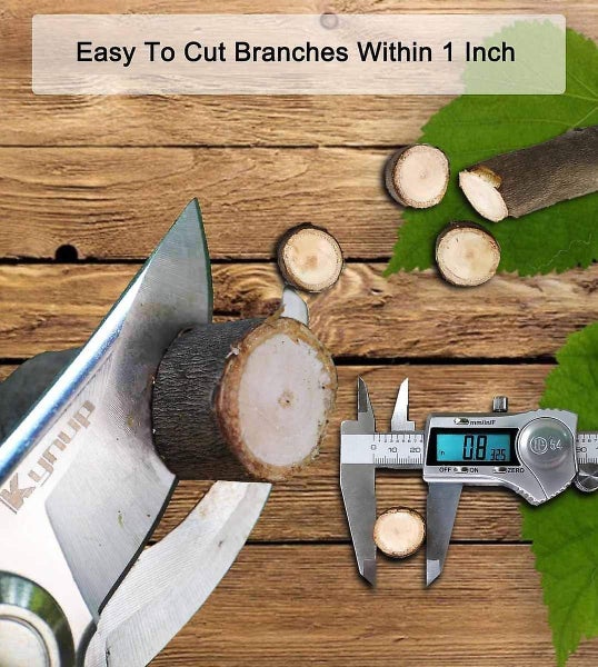 8.6 Gardening Shears Bypass Pruner Hand Shears Tree Trimmers Secateurs Hedge & Carousel 5