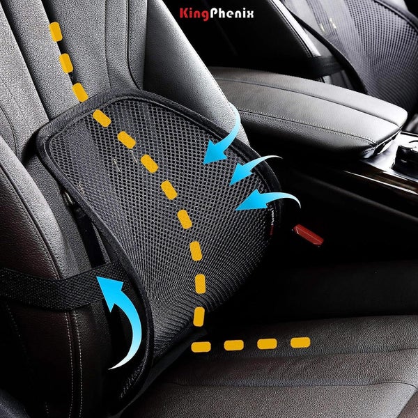 Lumbar Support 2 Pack With Breathable Mesh Suit For Car Office Chiar Carousel 2