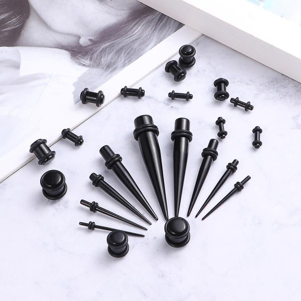 Peircing Kit Ear Piercing Plugs Acrylic Puncture Kit Ear Expanders Ear Expansi Carousel 2