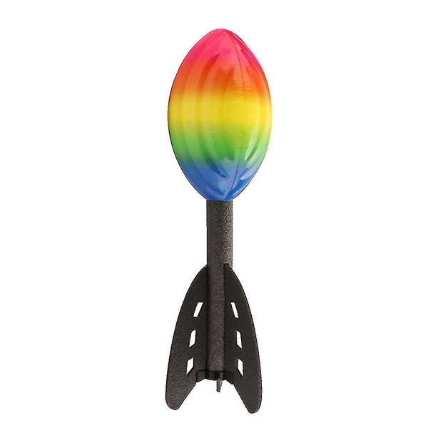 1 Pc Rocket Soft Foam Flying Rocket Toy For Kids Outdoor Family Game Carousel 1