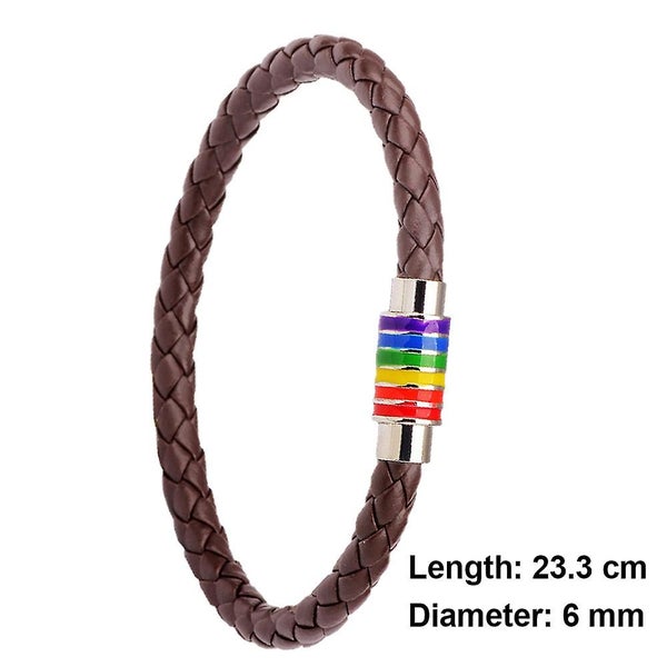 2pcs Leather Bracelet For Men Cowhide Leather Bracelet With Adjustable Clasp Carousel 5