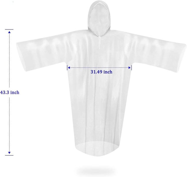 Waterproof Adult Disposable Raincoats For Hiking Watching Games And Visiting T Carousel 2