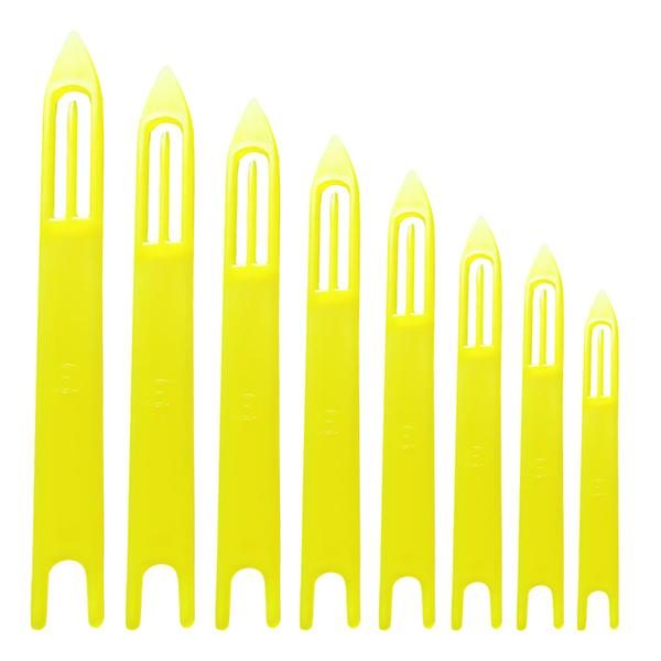 8pcs Durable Fishnet Shuttle Weaving Shuttles Portable Fishnet Repair Tool Carousel 1
