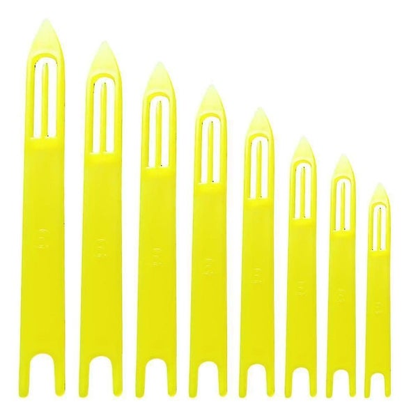 8pcs Durable Fishnet Shuttle Weaving Shuttles Portable Fishnet Repair Tool Carousel 2
