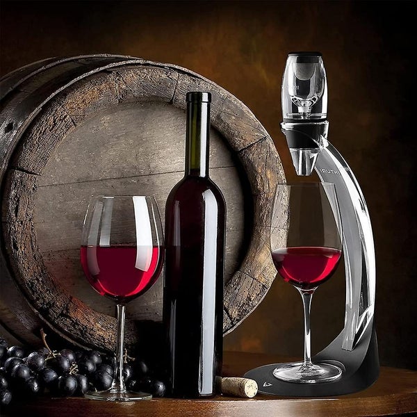 Deluxe Wine Aerator Aerating Pourer Spout And Decanter With 6 Speeds Of Aeratio Carousel 5