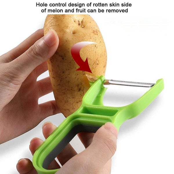 Durable Swivel Peeler With Ultra Sharp Stainless Steel Bladefor Kitchen Potato Carousel 2