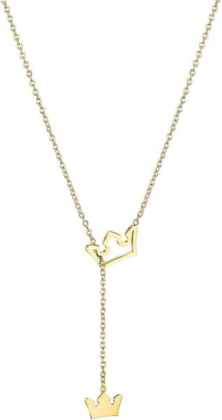 Dainty Paperclip Link Chain Necklace Elongated Open Link Cable Chain Necklace Carousel 1