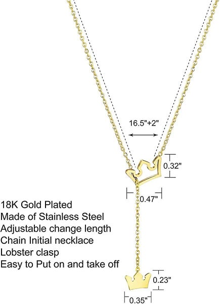 Dainty Paperclip Link Chain Necklace Elongated Open Link Cable Chain Necklace Carousel 2
