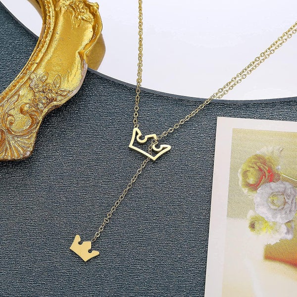 Dainty Paperclip Link Chain Necklace Elongated Open Link Cable Chain Necklace Carousel 4