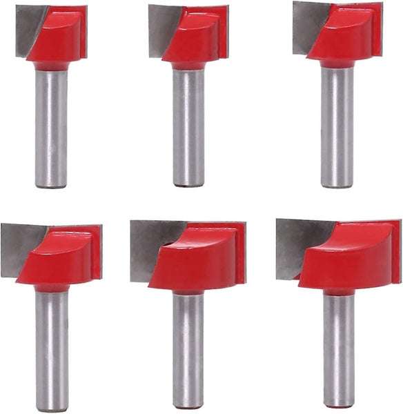 Woodworking Cutter Cleaning Bottom Router Ends 8mm Shank Flush Trim Hinge Mort Carousel 1