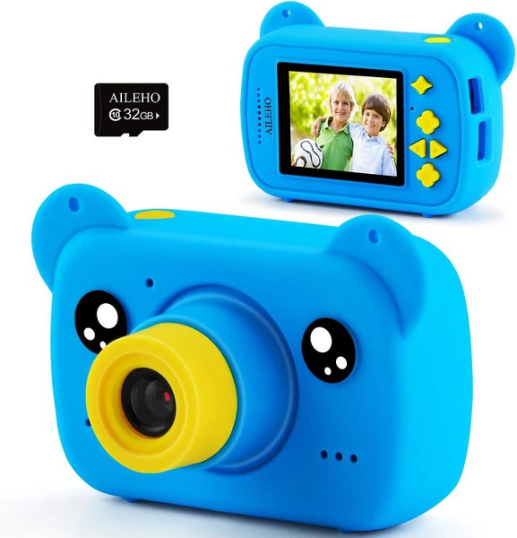 Children's Camera 2.0 Inches 32 Gb Blue Carousel 1