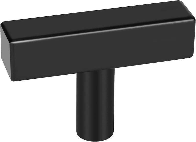 10 Pack Matte Black Cabinet Knobs Kitchen Cabinet Hardware Black Drawer Pulls Carousel 1