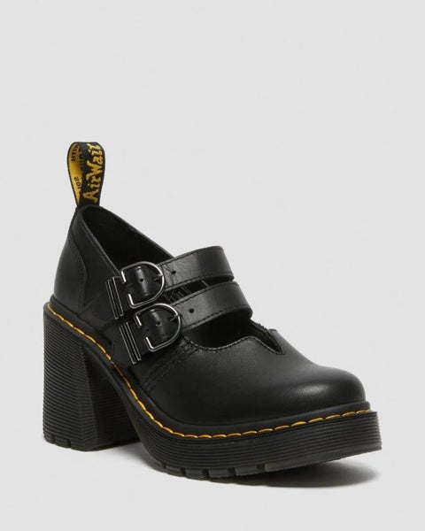 Dr. Martens Eviee Mary Jane Sendal - Black Sendal Carousel 2