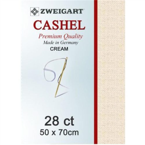 Zweigart Cashel 28ct 50x70cm Cream Carousel 1